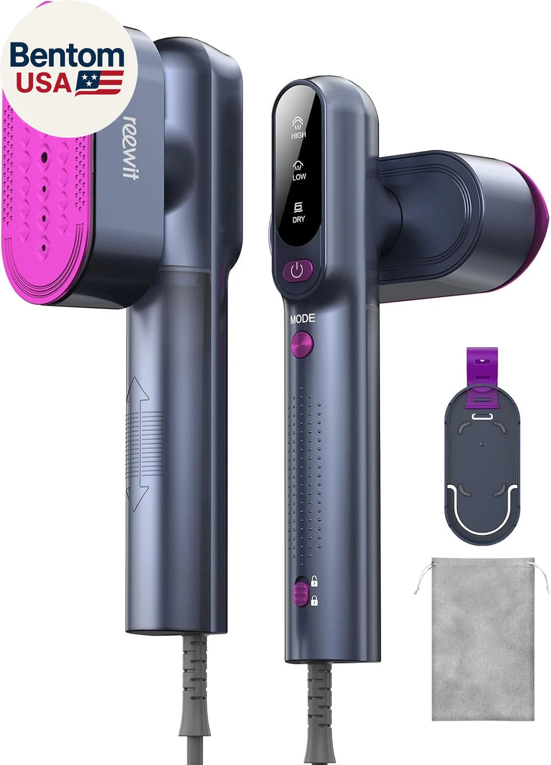 Travel Steamer for Clothes,100-240V Travel Steamer & Iron 2 in 1 with Fast Heat-
Opens in a new wind