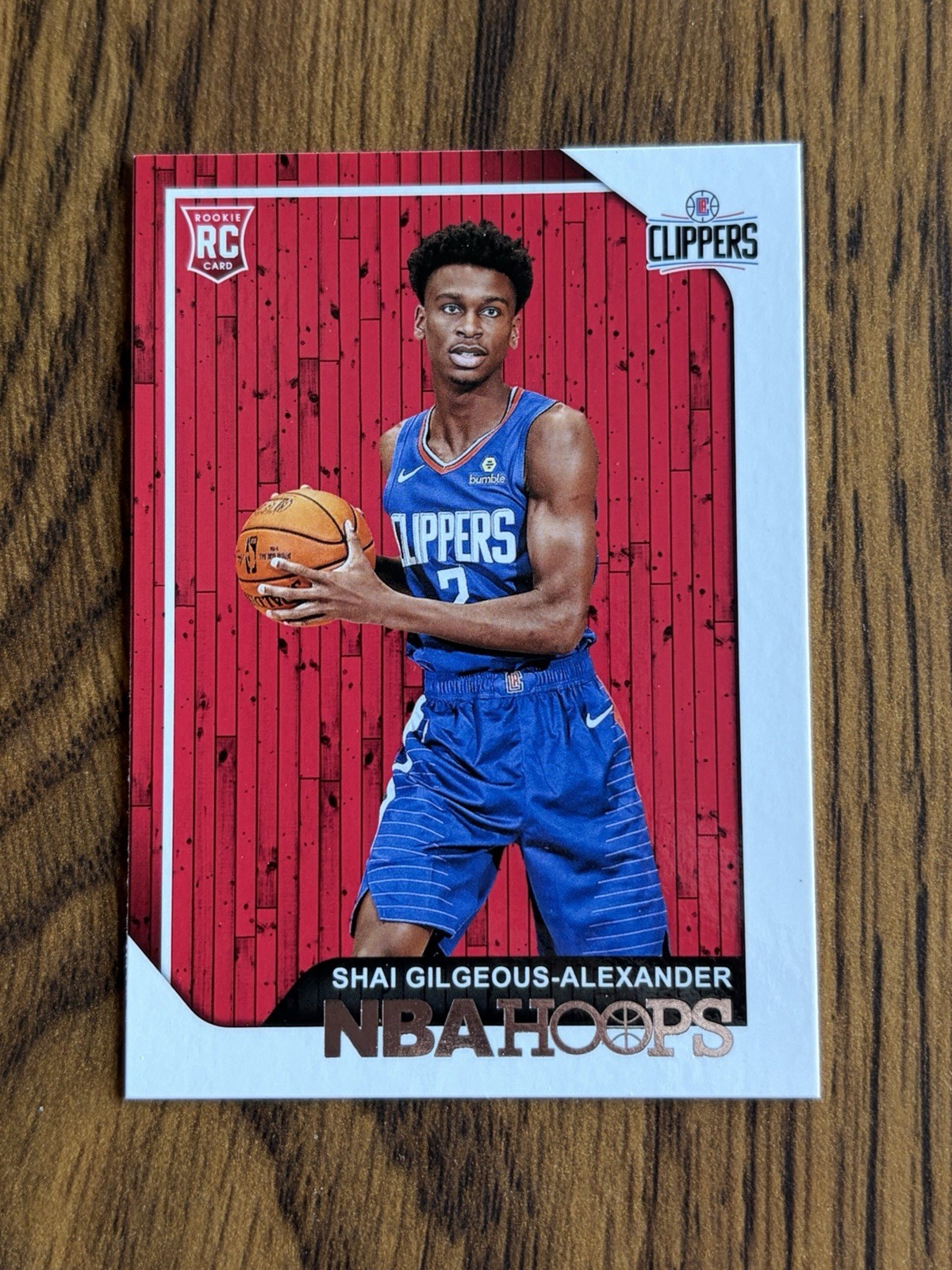 Shai Gilgeous-Alexander 2018-19 NBA Hoops #262 Rookie Card