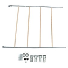 55'' x 40'' Chicken Roosting Ladder Chicken Roosting Bars for Backyard Poultry