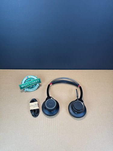 Plantronics Voyager Focus Model: 8825 Bluetooth Headset Only Works Ships Fast!!!