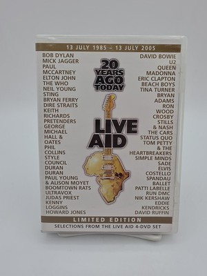 Live Aid: 20 Years Ago Today Limited Edition (DVD, 2005)