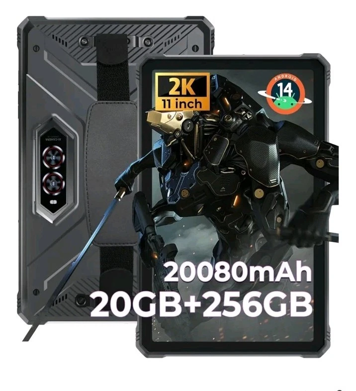 HOTWAV R9 Pro Android 14 Tablet 2K FHD+ 20080mAh 20GB + 256gb 64MP+16MP SIM 5G - Imagen 3 de 4