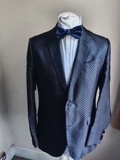 Stunning Gucci Black Diamond Jacquard Dinner Jacket – Men’s IT 52 (UK 42R)