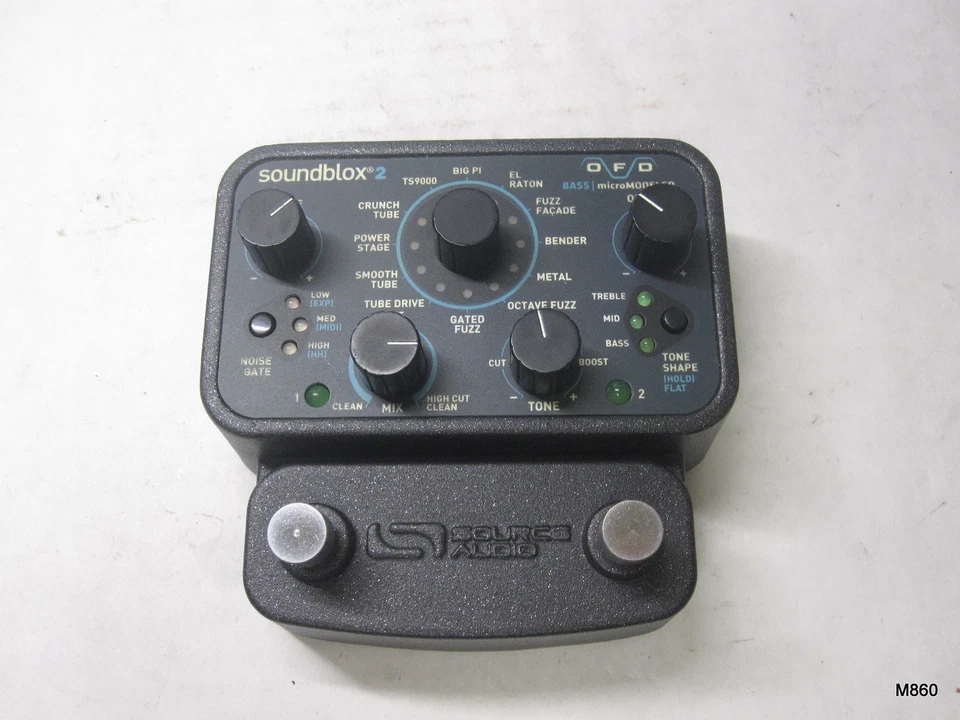 Pedal de efectos micromodelador de bajos Source Audio Soundblox 2 OFD Foto 3 de 4