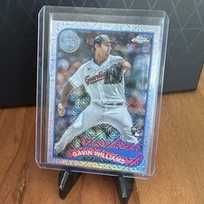 2024 Topps Series 1 Gavin Williams 1989 Silver Pack Chrome Mojo #T89C-42 Rookie