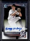 2025 Bowman Draft Briggs McKenzie Chrome Auto 1st Prospect #CPA-BM Braves