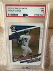 2021 Donruss Optic Aaron Judge PSA 7 NM!