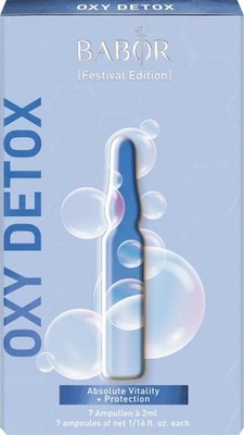 Limited Edition Babor Ampoule Concentrates Oxy Detox 7 x 2ml 0.06oz  Sealed