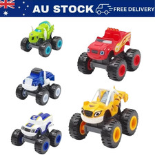 6PCS/Set Blaze and the Monster Machines Vehicles Kid Toy Racer Cars Trucks Set