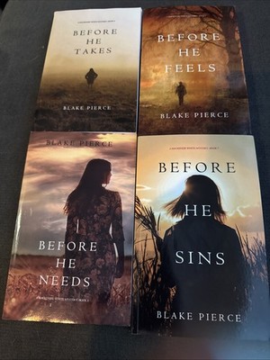 Blake Pierce Mackenzie White Mystery Book Lot 4 Paperback