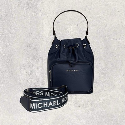 Michael Kors MK Tasche Umhängetasche Crossbody XBody Jet Set Khai Blau Navy NEU