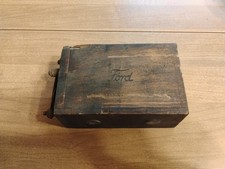 Antique Ford Model T And A Wooden Coil Battery Usa Decent Rare