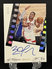 2021-22 Panini Noir - Freeze Frame Signatures Eric Gordon #’d /99