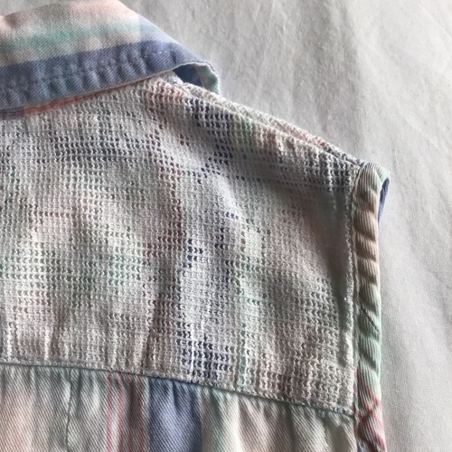 Age10-11 Girl Sleeveless Cotton Shirt Blue Pink DebenhamMantaray Summer Holiday - Picture 16 of 16