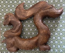 beeindruckende alte Jade Figur  1.930g 20cm hoch Hongshan Kultur China Unikat  