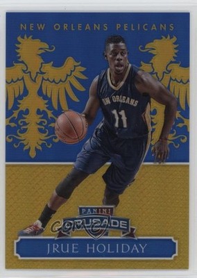 2014-15 Panini Excalibur Crusade Blue 125/149 Jrue Holiday #106 0ji1