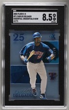2003 EX Essential Credentials Now 67/71 Carlos Delgado #71 SGC 8.5 4at
