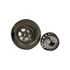 Mountain Plugin 2 1/2 Bar Sink Strainer W Spring Loaded Pin MT700PS-Polished Sta