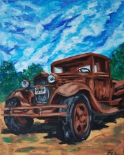 Vieille voiture originale