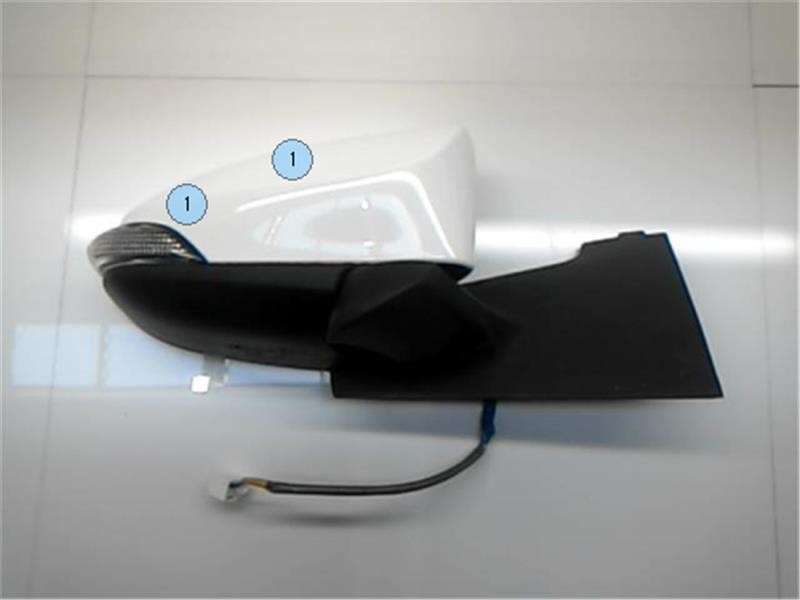 TOYOTA Vitz KSP130 Right Side Mirror Genuine P91600-24011061