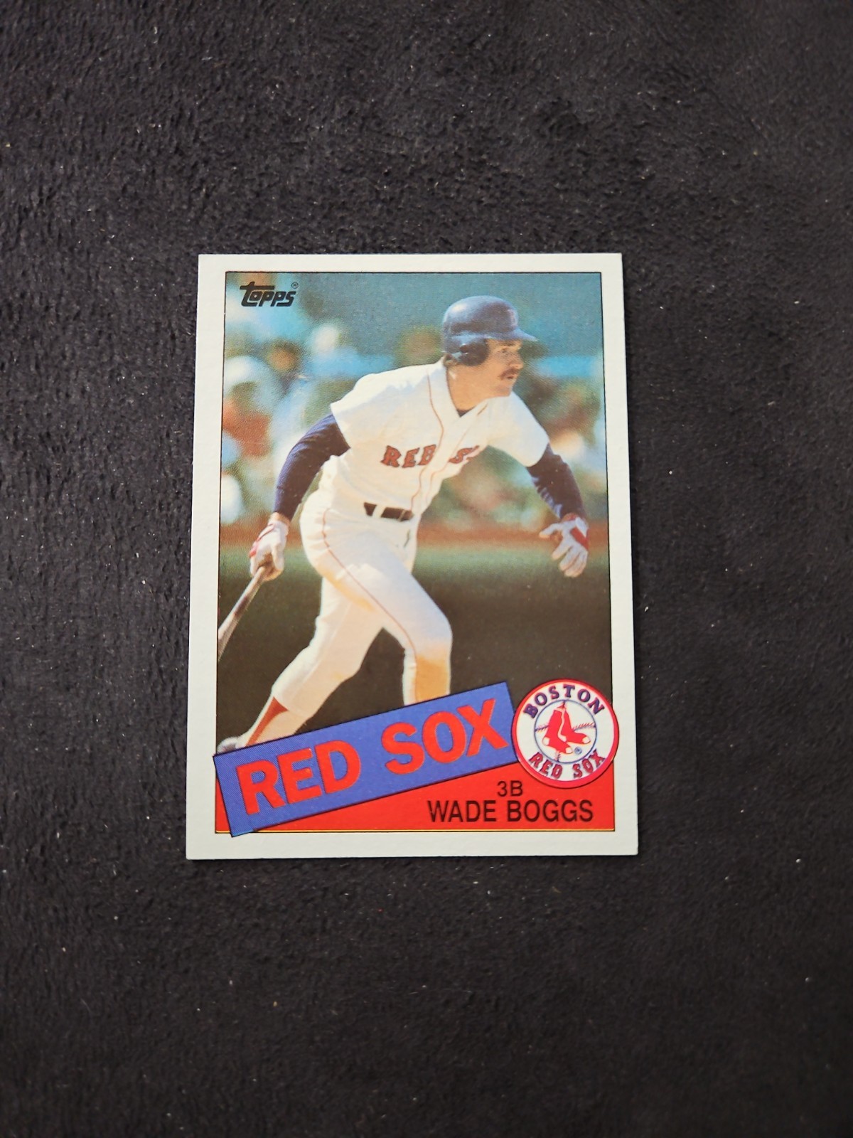 Wade Boggs #350 Baseball Cards 1985 Topps trading card — raw and PSA graded price guide