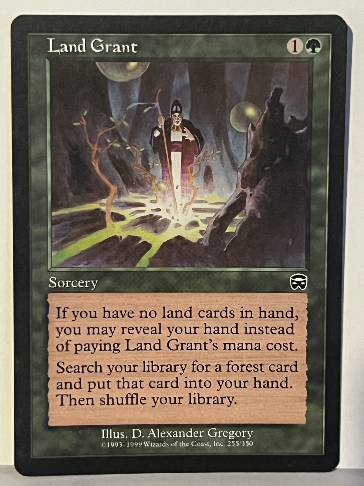 Land Grant 255 Mercadian Masques NM MTG Magic Fast Shipping