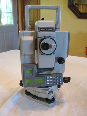 Sokkia SET4BII Total Station, Exceptional Condition, Calibrated and Field Ready