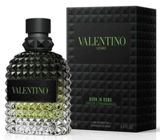 Valentino Uomo Born In Roma Green Stravaganza 3.4 oz. EDT Spray for Men SEALED!