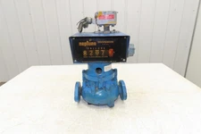 Neptune 600 Liquid Flow Meter Mechanical Gallon Register 1" Flanged 2-Bolt