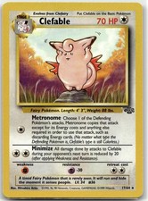 Clefable (17) 17/64 Rare Jungle Pokemon EN Unlimited LP