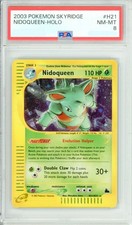 Pokemon Graded: Nidoqueen H21/H32 Skyridge (2003) Holo PSA 8 on eBay