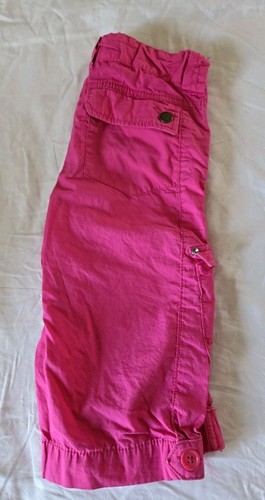 The Children's Place 100% Cotton Adjustable Waist Lightweight Capri Pants 6X/7 - Picture 2 of 4