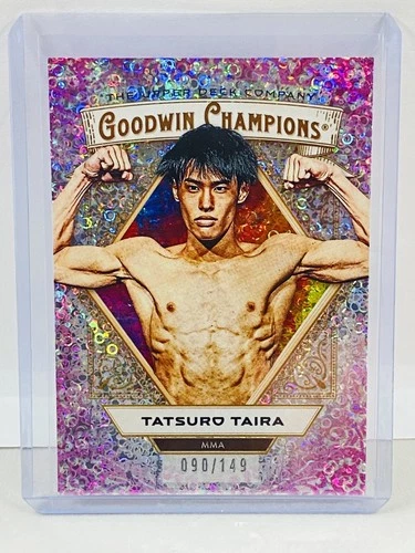 2025 Upper Deck Goodwin Champions Tatsuro Taira Pink Confetti #090/149