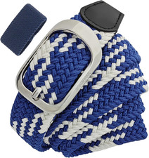 Elastic Braided Belt for Men and Women,Stretchable Adjustable Web Woven Belt ...