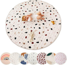 Grande Tappeto Morbido Bambini Imbottito 150Cm - Tappeto Giochi Bambini Spesso 1