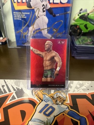 2022 Skybox Metal Universe AEW- Billy Gunn #80 Precious Metal Gems Red /100