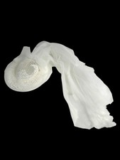 Vintage Bridal Veil Hat Victorian
