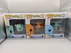 Funko Pop! Vinyl: Pokémon - Bulbasaur #453 Charmander #455 & Squirtle #504