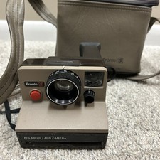 Vintage Polaroid Pronto S Land Camera with Strap and Case Tested/Working