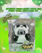 Miniso Disney Stitch Panda Vinyl Plush China Exclusive 