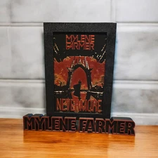 Cadre Photo Mylène Farmer Nevermore