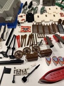 LEGO Pirates Castle Islanders vintage Pieces Lot Rock Island Mini Figs