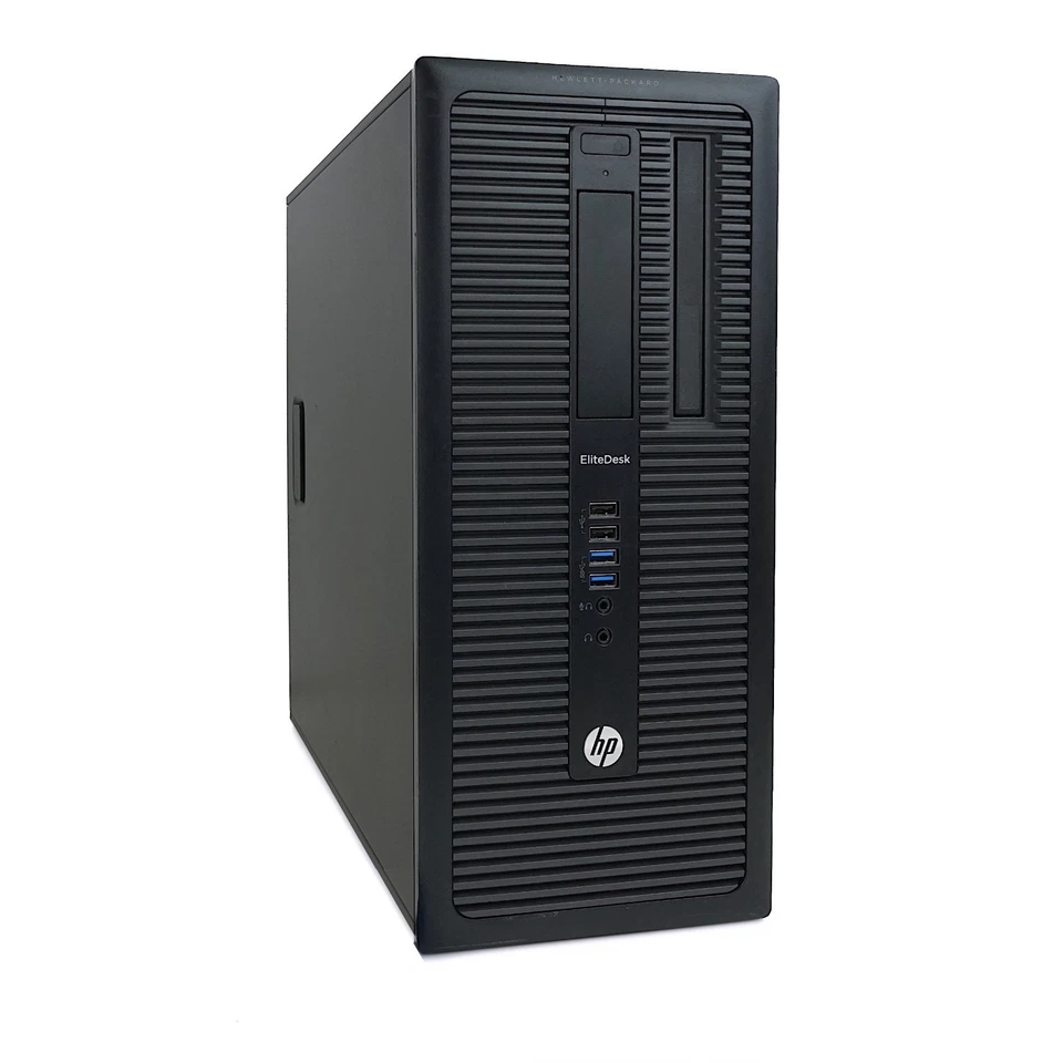 HP EliteDesk Tower Fast i5 4th 32GB RAM 2TB SSD/HDD WIFI Win 11 PRO Trading PC - Image 4 of 4