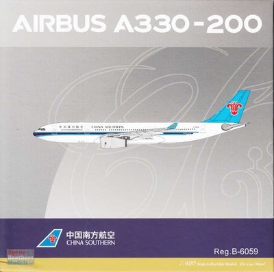 NGM61072 1:400 NG Model China Southern Airbus A330-200 Reg #B-6059 RR Engines