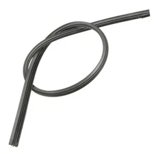 Auto Windshield Wiper Blade Refill Frame 2 PCs 25-1/2" 8 mm Replacement Rubber