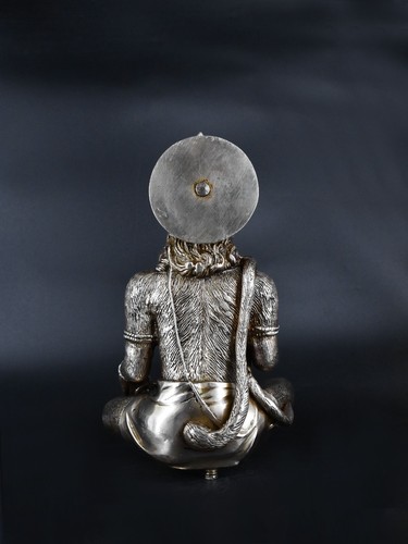 Weißwal Lord Hanuman Idol Stärke Affe Idol Bajrang Bali Statue Wohndeko - Bild 5 von 5