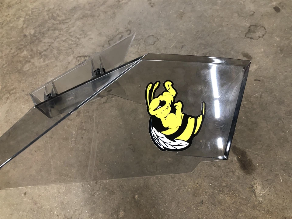 SkiDoo MXZ Sport 600 XP 800 Renegade Summit 08 09 10 -19 OEM Right Air Deflector - Image 4 of 4