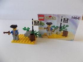 Vintage Lego Pirates 1464 Pirate Lookout Set (1992): 100% Complete w/Instruction