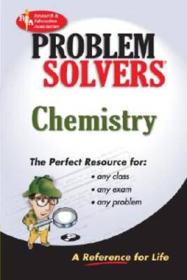 Chemistry Problem Solver (Problem Solvers Solution Guides) - Paperback - GOOD