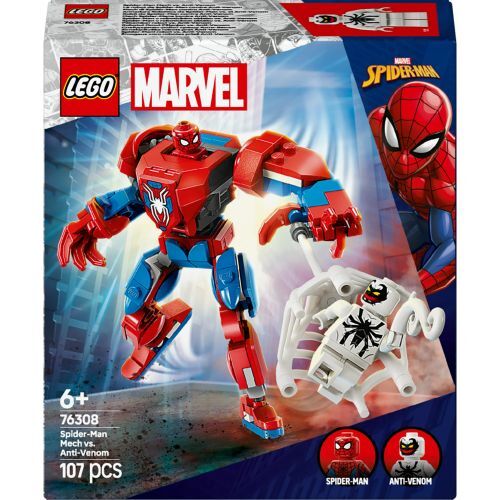 Lego Mech Di Spider-Man Contro Anti-Venom 76308 - Immagine 4